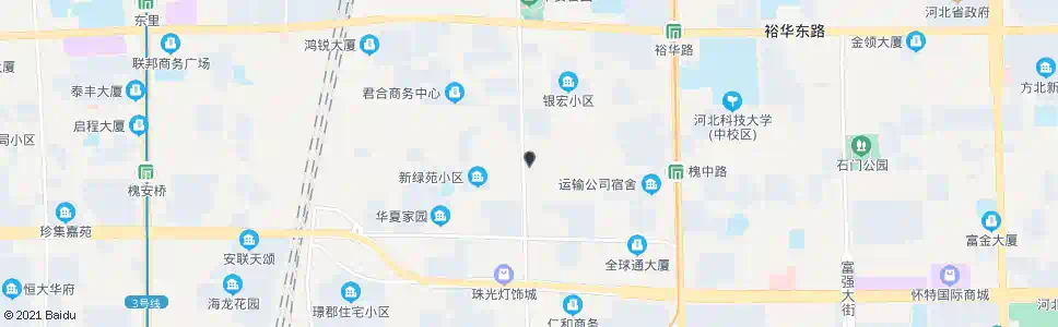 石家庄人防大厦_公交站地图_石家庄公交_妙搜公交查询2025