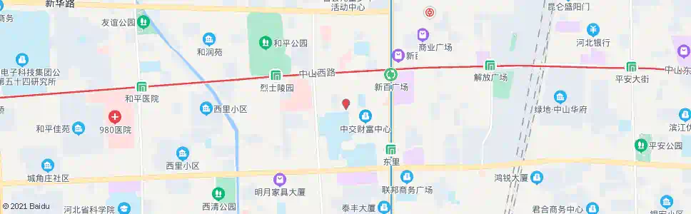 石家庄市招待处_公交站地图_石家庄公交_妙搜公交查询2025