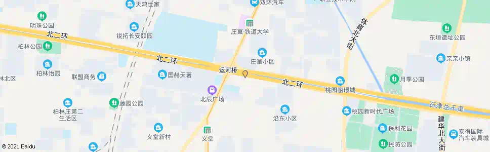 石家庄运河桥东_公交站地图_石家庄公交_妙搜公交查询2025