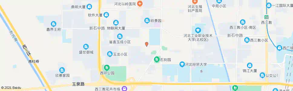 石家庄省少管所_公交站地图_石家庄公交_妙搜公交查询2025