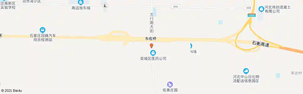 石家庄白求恩医学院_公交站地图_石家庄公交_妙搜公交查询2025