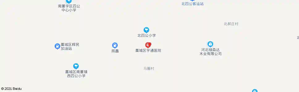 石家庄北四公_公交站地图_石家庄公交_妙搜公交查询2025