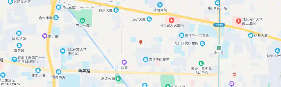 石家庄新合街北口_公交站地图_石家庄公交_妙搜公交查询2025