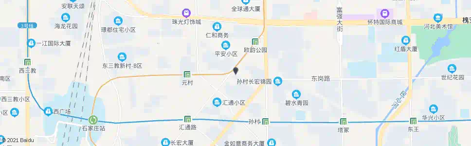 石家庄256医院_公交站地图_石家庄公交_妙搜公交查询2025