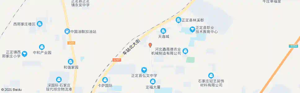 石家庄教场庄_公交站地图_石家庄公交_妙搜公交查询2025