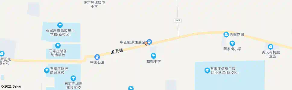 石家庄蟠桃西_公交站地图_石家庄公交_妙搜公交查询2025