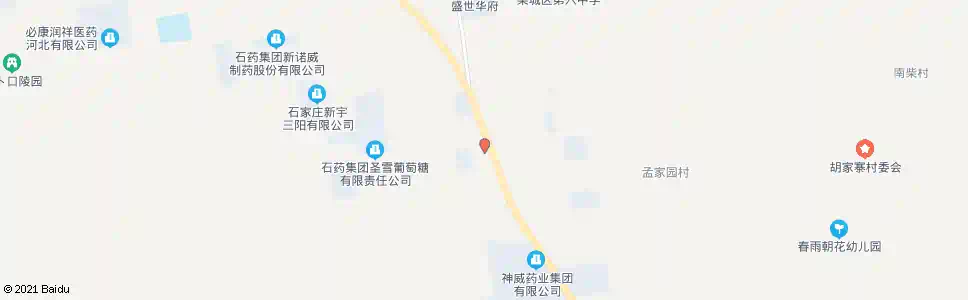 石家庄圣雪路东口_公交站地图_石家庄公交_妙搜公交查询2025
