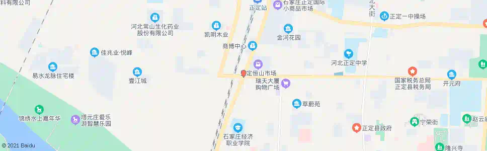 石家庄方村西口_公交站地图_石家庄公交_妙搜公交查询2025