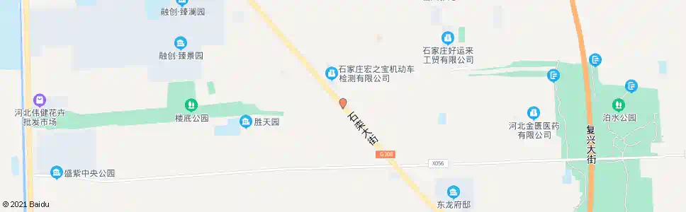 石家庄三零八环城水系_公交站地图_石家庄公交_妙搜公交查询2025