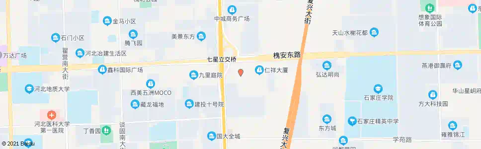 石家庄博闻家园(燕赵医院)_公交站地图_石家庄公交_妙搜公交查询2025