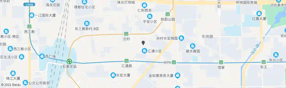 石家庄栾城道口_公交站地图_石家庄公交_妙搜公交查询2025