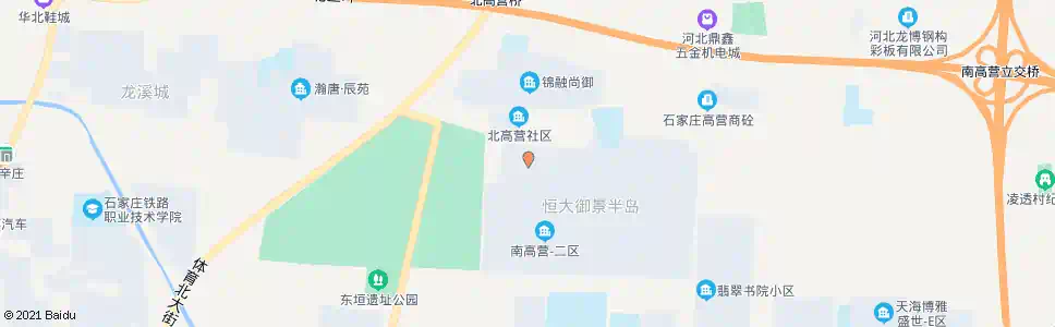 石家庄南高营_公交站地图_石家庄公交_妙搜公交查询2025