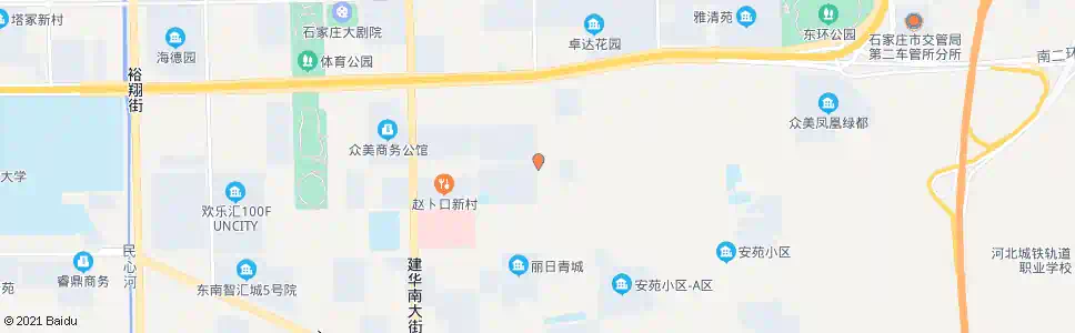 石家庄海天阳光园_公交站地图_石家庄公交_妙搜公交查询2025
