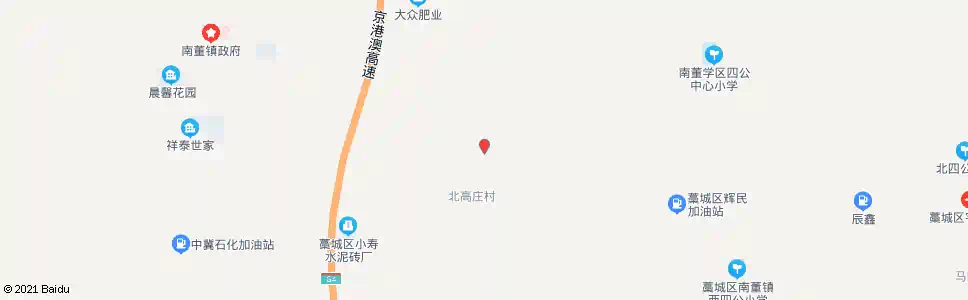 石家庄北高庄_公交站地图_石家庄公交_妙搜公交查询2025