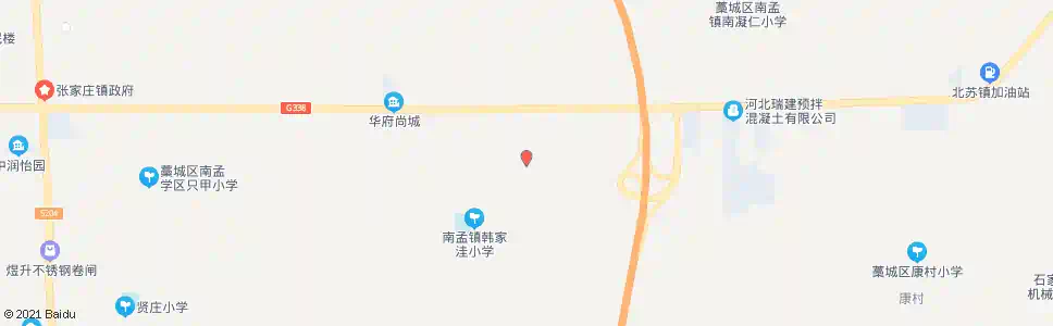 石家庄韩家洼信用社_公交站地图_石家庄公交_妙搜公交查询2025