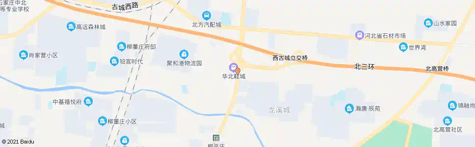 石家庄华北鞋城_公交站地图_石家庄公交_妙搜公交查询2025