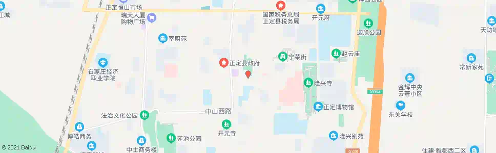 石家庄常山公园_公交站地图_石家庄公交_妙搜公交查询2025