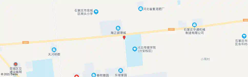 石家庄兴安街北口_公交站地图_石家庄公交_妙搜公交查询2025