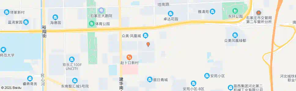 石家庄康复理疗院(阳光花园)_公交站地图_石家庄公交_妙搜公交查询2025
