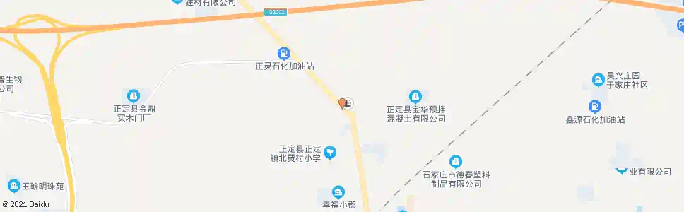 石家庄北贾村_公交站地图_石家庄公交_妙搜公交查询2025