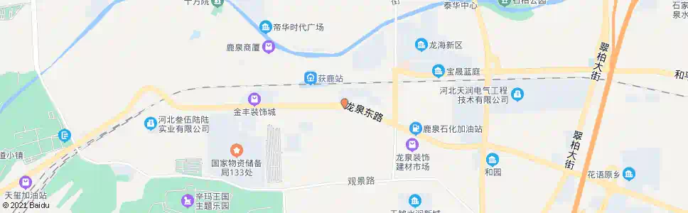 石家庄龙海南苑_公交站地图_石家庄公交_妙搜公交查询2025