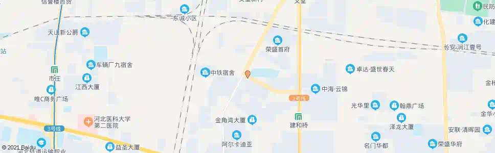 石家庄胜利华新路口_公交站地图_石家庄公交_妙搜公交查询2025