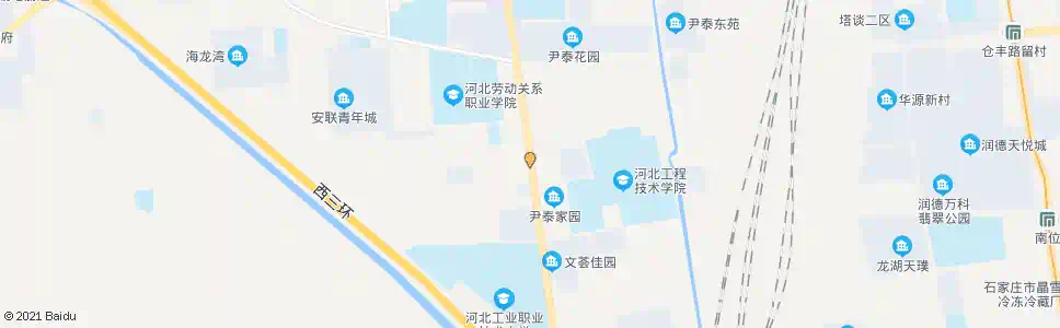 石家庄尹泰华府_公交站地图_石家庄公交_妙搜公交查询2025