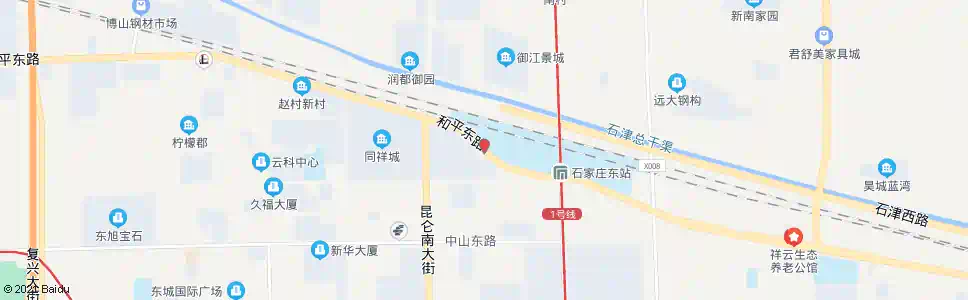 石家庄天桂街北口_公交站地图_石家庄公交_妙搜公交查询2025