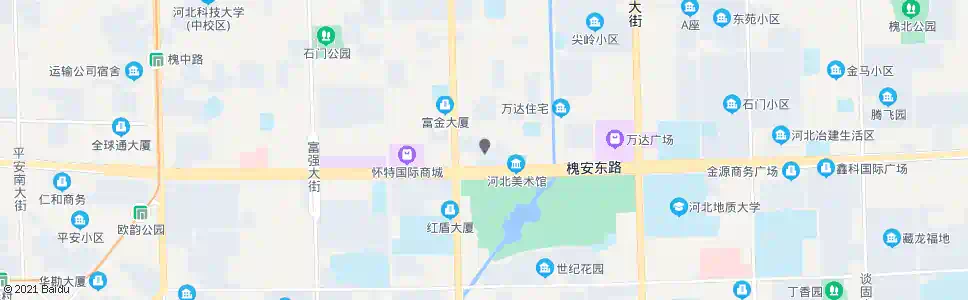 石家庄省四院小区_公交站地图_石家庄公交_妙搜公交查询2025