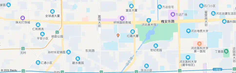 石家庄翰墨儒林小区_公交站地图_石家庄公交_妙搜公交查询2025