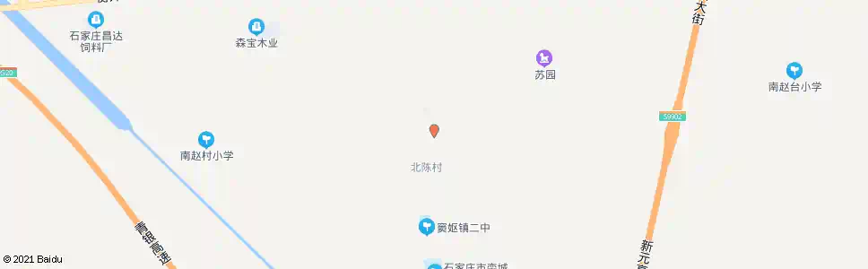 石家庄北陈村北口_公交站地图_石家庄公交_妙搜公交查询2025