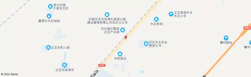 石家庄南牛道口_公交站地图_石家庄公交_妙搜公交查询2025