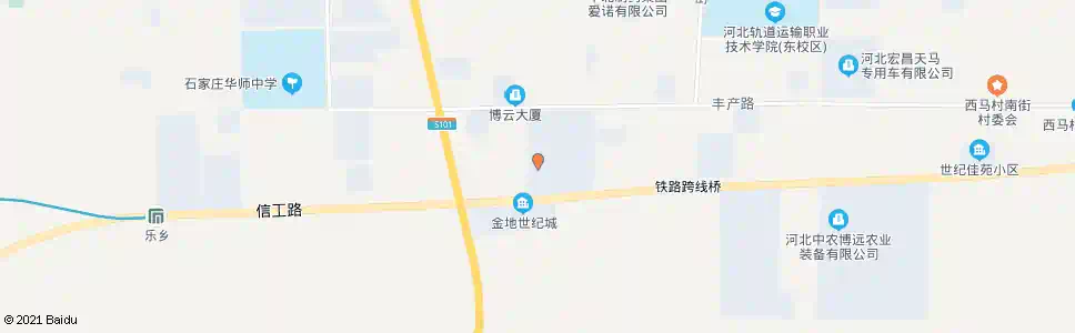 石家庄河冶科技北_公交站地图_石家庄公交_妙搜公交查询2025