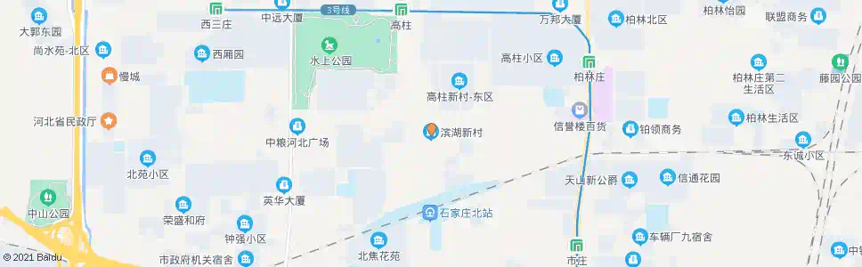 石家庄滨湖小区_公交站地图_石家庄公交_妙搜公交查询2025