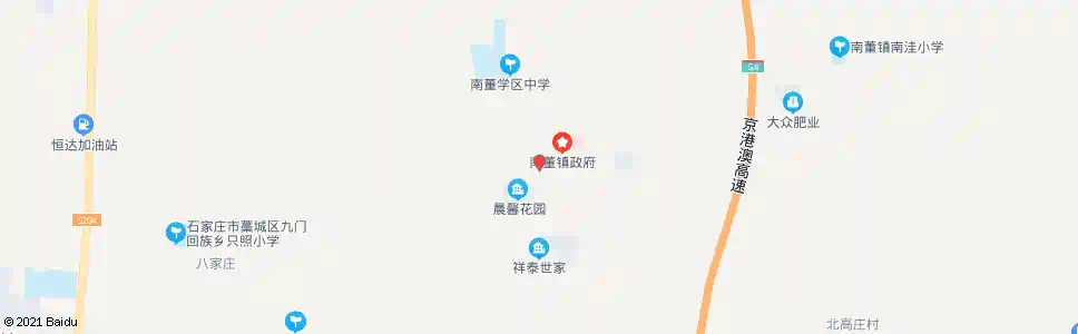 石家庄南董_公交站地图_石家庄公交_妙搜公交查询2025