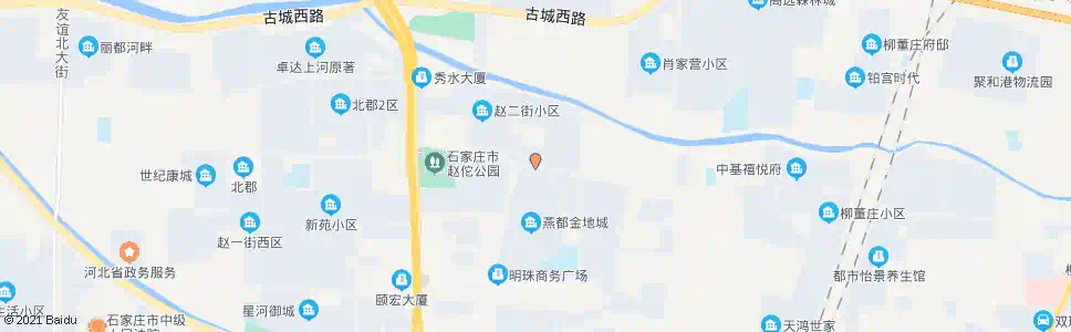 石家庄鑫城小区_公交站地图_石家庄公交_妙搜公交查询2025