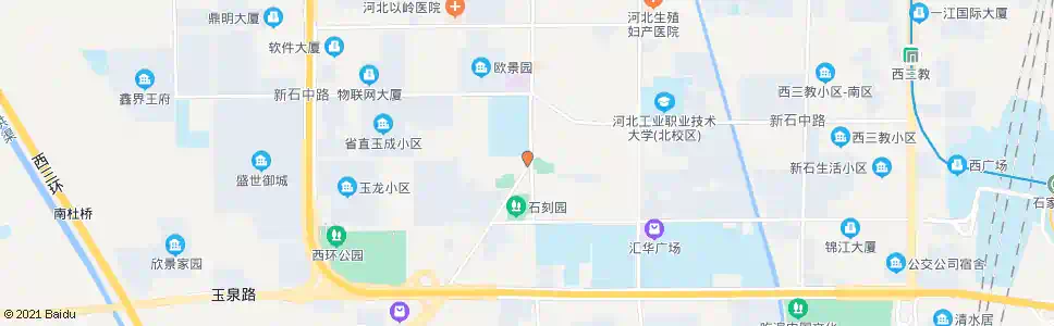 石家庄交通学院_公交站地图_石家庄公交_妙搜公交查询2025