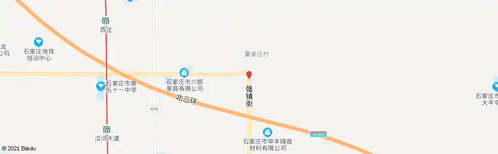 石家庄董家庄_公交站地图_石家庄公交_妙搜公交查询2025