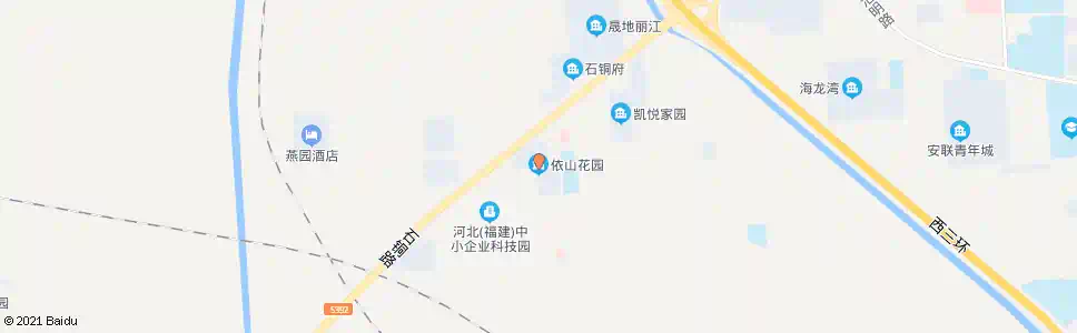 石家庄依山花园南区_公交站地图_石家庄公交_妙搜公交查询2025