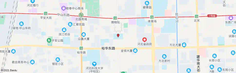 石家庄省图书馆_公交站地图_石家庄公交_妙搜公交查询2025