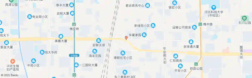 石家庄彭村_公交站地图_石家庄公交_妙搜公交查询2025