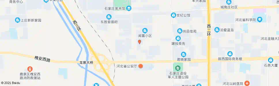 石家庄明靖庄园_公交站地图_石家庄公交_妙搜公交查询2025
