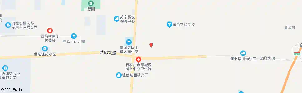 石家庄东邑_公交站地图_石家庄公交_妙搜公交查询2025