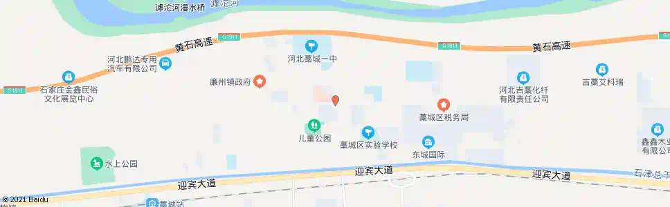 石家庄藁城县医院_公交站地图_石家庄公交_妙搜公交查询2025