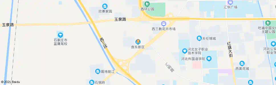 石家庄南间良东区_公交站地图_石家庄公交_妙搜公交查询2025