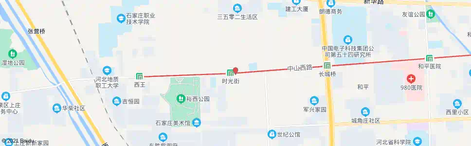 石家庄陆院东门_公交站地图_石家庄公交_妙搜公交查询2025