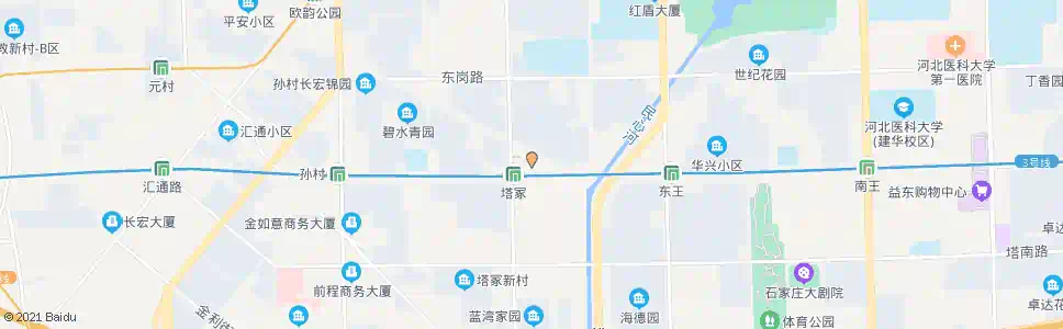 石家庄富强公园_公交站地图_石家庄公交_妙搜公交查询2025