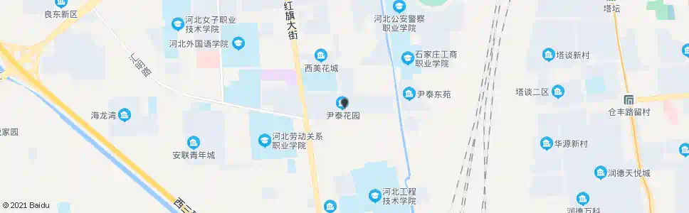 石家庄尹泰花园_公交站地图_石家庄公交_妙搜公交查询2025