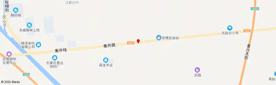 石家庄北赵村东口_公交站地图_石家庄公交_妙搜公交查询2025