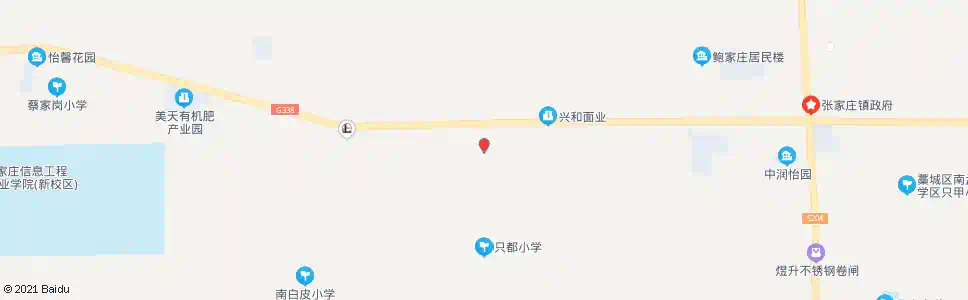 石家庄早落村_公交站地图_石家庄公交_妙搜公交查询2025